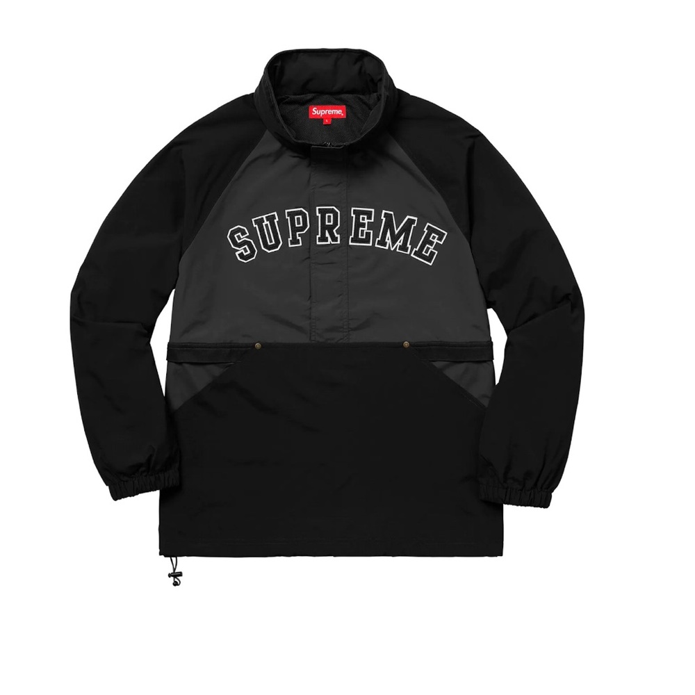 Supreme half zip jacket